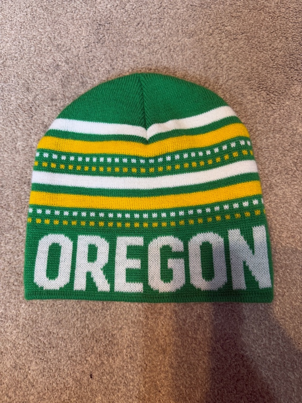 Captivating Oregon Ducks‎ Green Beanie